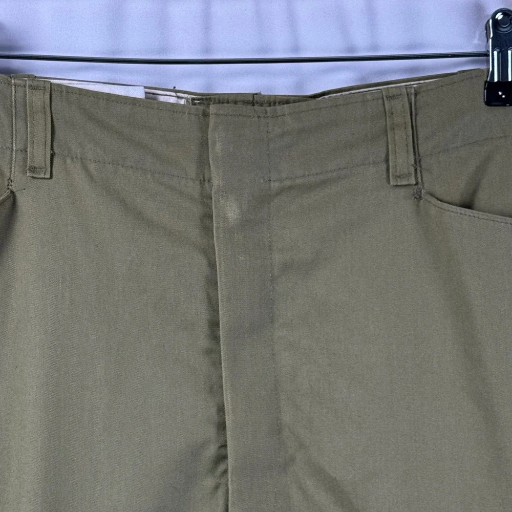 Boy Scouts of America 60s Uniform Blank Shirt & Pants Khaki Cotton‎ Poly Mens M